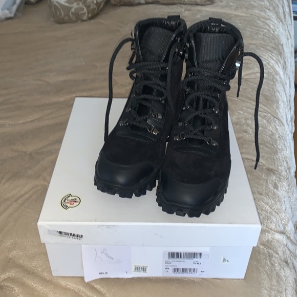 Moncler® Helis Suede/Leather Hiking Boot - Picture 9 of 11